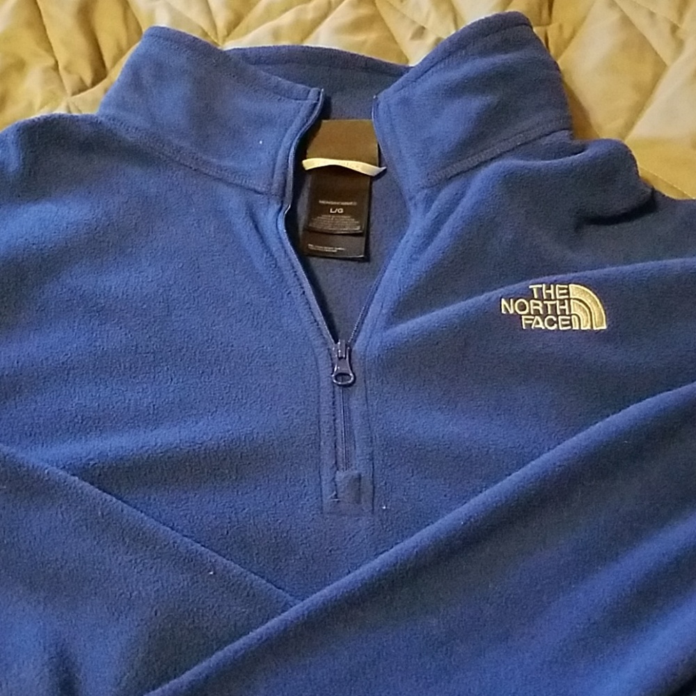 1/4 zip North face pullover